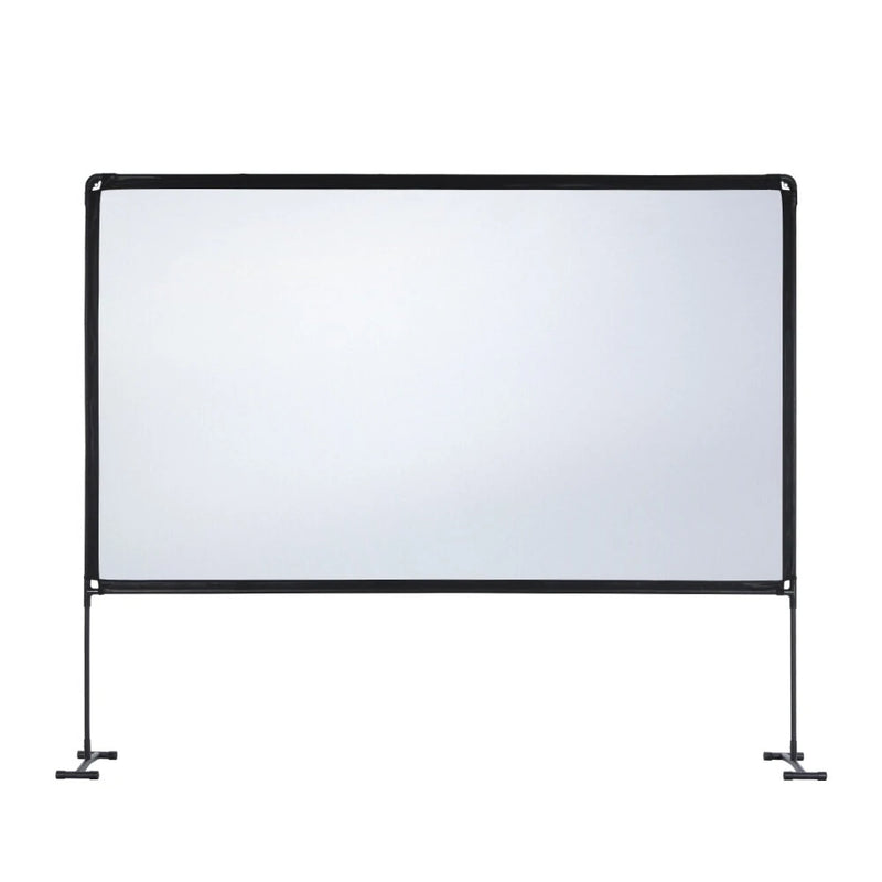 BlitzWolf BW-VS9 80/100/120-Inch Metal Projector Screen with Stable Bracket 1.8Gain Anti-Light Foldable 4K 16:9 Highlight Movie Outdoor Home Theater