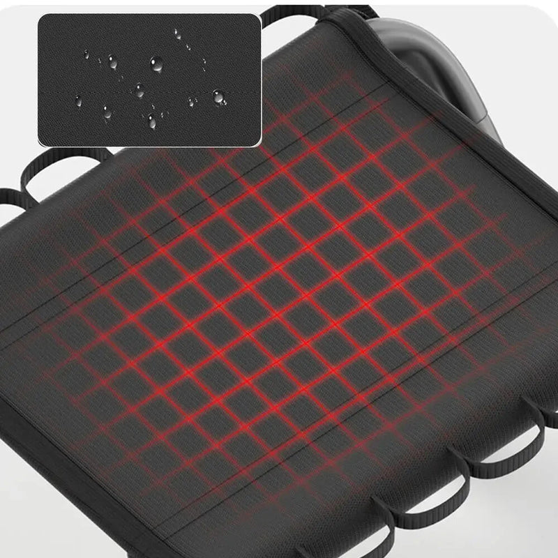 IPRee Outdoor Portable Folding Stool Oxford Cloth Folding Stool Nonslip Camping Stool Chair Waterproof Fishing Chair Picnic Seat Tools