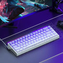 AULA Hero 68 HE Wired Mechanical Gaming Keyboard Hall Effect Magnetic Switch with Adjustable Actuation Rapid Trigger Mode 8K Hz Polling Rate 0.125ms Latency RGB Backlit Hot-swap 60% Layout  Keyboard