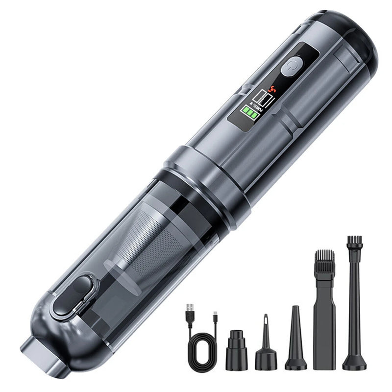 Tevorex 15000PA Handheld Vacuum Rechargeable Portable Cordless Compressed Air Duster with Brushless Motor Air Blower for Car Home