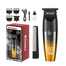 MARSKE MS-5066 Professional Hair Clipper 7200RPM Motor 800mAh Battery Cordless USB Recharge R-Shaped Blade Digital Display Adjustable Comb Trimmer