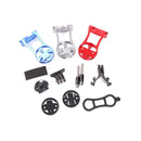 3 In 1 Bike Holder Aluminum Alloy Code Table Flashlight Seat Odometer Extension Bicycle equipment