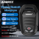 ABBREE AR-639 Wireless Handheld bluetooth Microphone Speaker Type-C for Baofeng UV-5R UV-21 PRO Quansheng UV-K5 K6 TK11 Walkie Talkie