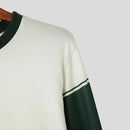 INCERUN Mens Color Block Long-Sleeve Pullover Hoodie Casual Comfortable Crew Neck Top for Male S-5XL