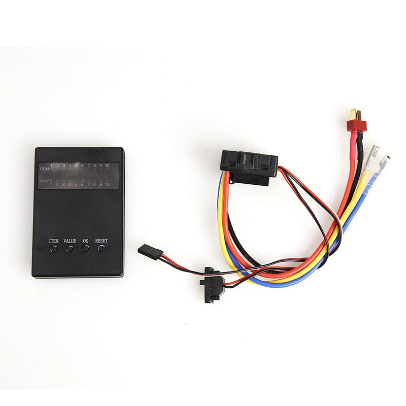 New 1/10 1/8 WP Crawler Brush Brushed 80A Electronic Speed Controller Waterproof ESC With Program Card