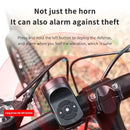 Xmund 140dB High Sound Bicycle Bell Horn 4 Sound Modes 200mAh USB Chargeable Electric Horn Mountain Road Cycling Anti-theft Alarm Horn