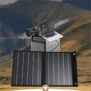 IPRee 10W 5V Portable Solar Panel Folding Bag Waterproof Dual USB Port Charger Mobile Power Bank for Phone Battery Outdoor