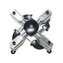 JDHMBD Metal Main Rotor Holder Grip for YUXIANG F09 F09-S F09 H Black Hawks Helicopter