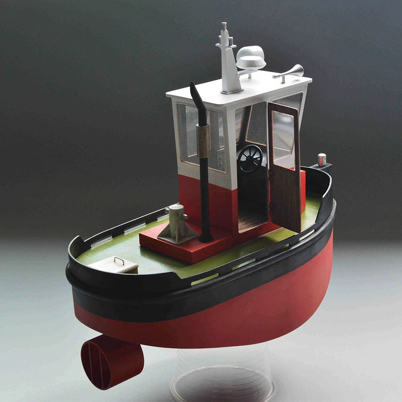 Tony Ray Aero Model 1/18 Mini Little Otter Tug Boat RC Ship DIY KIT Unassembled w/ Motor ESC Servo Micro Toys