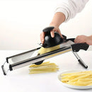 Multifunctional Vegetable Cutter Grater Food Slicer Adjustable Thickness for Cheese Fruits Vegetables Stainless Steel Food Cutter Slicer Dicer with Extra Brush for Kitchen