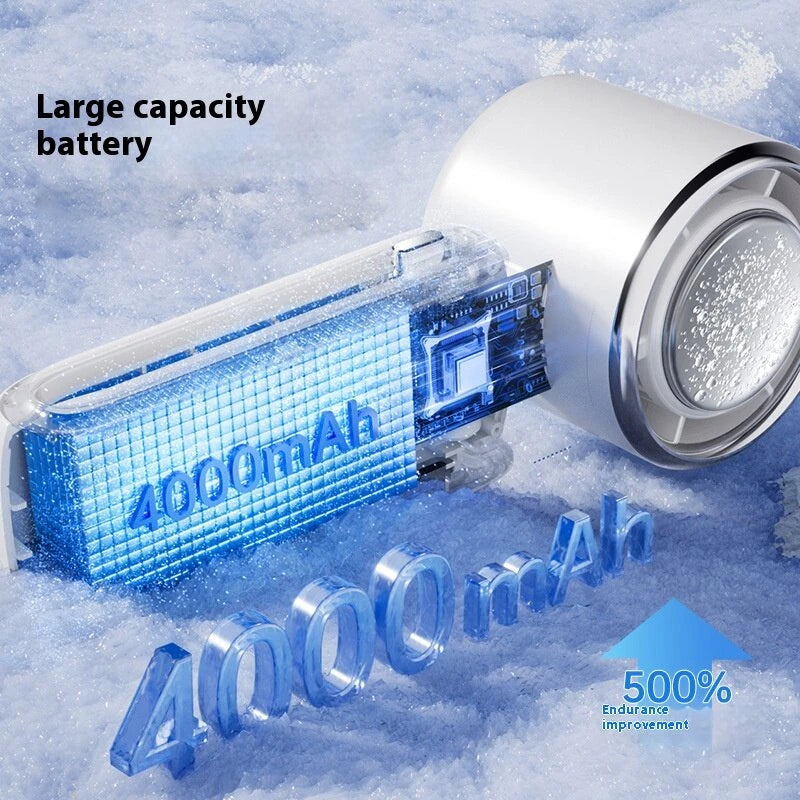 Portable USB Mini Fan 100-Speed Handheld Foldable Cooling Fan with 120 Angle Adjustment for Travel & Outdoor Use