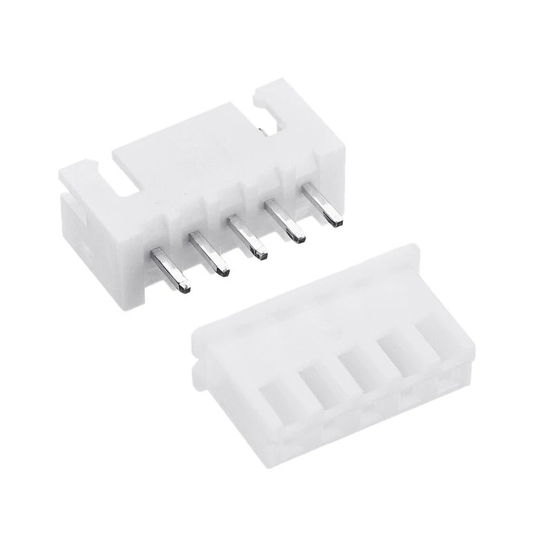 460pcs JST-XH 2.54mm 2/3/4/5/6Pin Connector Male/Female Wire Terminal Block Kit