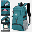 IPRee Foldable Lightweight Fishing Backpack Foldable Travel Bag Men Women Outdoor Sport Camping Climbing Cycling Trekking Shoulder Bags Daypack