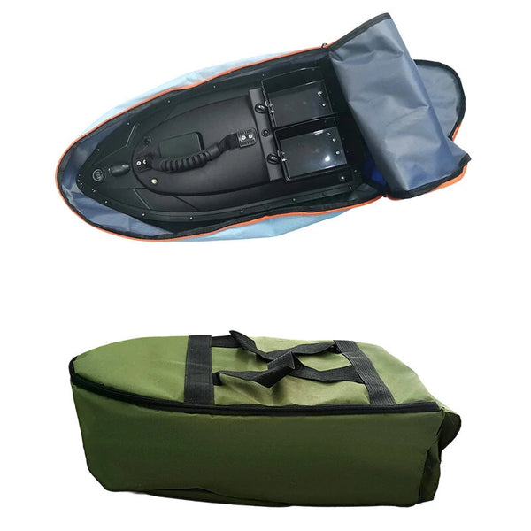 ZANLURE Double Zipper Fishing Boat Carry Bag Water Repellent Storage Bag for Bait Boat Fishing Equipment