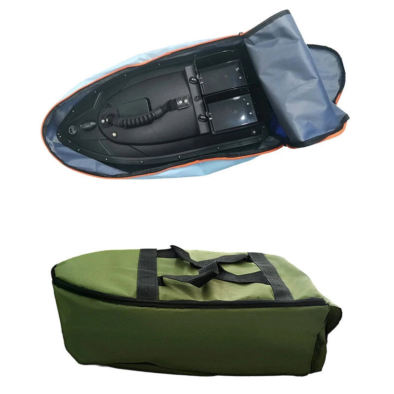 ZANLURE Double Zipper Fishing Boat Carry Bag Water Repellent Storage Bag for Bait Boat Fishing Equipment