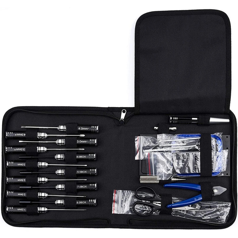 YUNZHONG 18pcs / 19pcs Screwdriver Tool Set for FPV RC Drones
