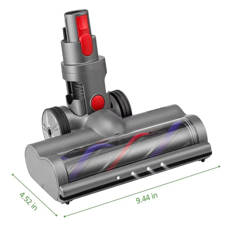 Roller Brush Head forDyson V7 V8 V10 V11 V15 with LED Headlight Premium ABS Replacement Part 966489-08 966489-11