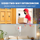 Y8-KP1 Wireless Video Doorbell 720p HD Camera Battery Powered Night Vision Two-Way Audio Intercom Easy Installation Smart Doorbell