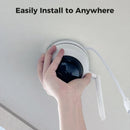 Hiseeu WHC905 5MP PTZ Wireless Security Outdoor Camera Explosion-Proof Cameras Auto Tracking Motion Detection WiFi Camera Works with Alexa Wireless Camera System