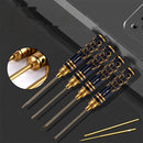4pcs Yunzhong Screwdriver Set 4.0mm 5.0mm Phillips Screwdriver Slotted Screwdriver for RC Airplane Drone Aircraft Models Maintenance Tool