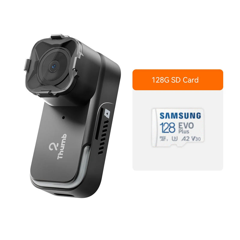 RunCam Thumb 2 HD Camera 4K 60fps 1440P Gyroo Cam with ND Filter Sett 128G TF Card Kit