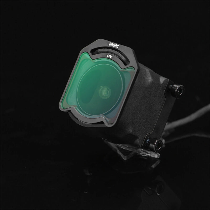 BRDRC FPV Camera Lens Filter for O4 Air Unit Pro RC Drone Quadcopters Aluminum Alloy Frame Optical Glass UV CPL ND8 ND16 ND32 ND64 Combo Set