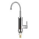 Tevorex Instant 3000W Electric Heating Faucet 110V/220V Rapid Heating Adjustable Temperature IPX4 Waterproof for Kitchen Bathroom