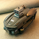 WLRC V168 MAX GPS 5G WiFi FPV with 5.9inch LCD Screen Controller 720P HD Dual Camera Servo Gimbal 360 Intelligent Obstacle Avoidance Optical Flow Hover Brushless Foldable RC Drone Quadcopter RTF