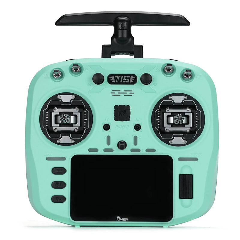 Jumper T15 2.4GHz ELRS 1W VS-M Hall Sensor Full Size Gimbal 3.5" Colour-Touch Screen EdgeTX Radio Controller for FPV RC Racer Drone