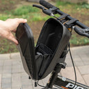 DTUCYCLE 2/3/4L Electric Bike Bag Waterproof Double Zipper Hard Shell Front Hangding Storage Bag for Electric Bicycle Scooter