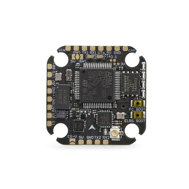 2020mm HGLRC SPECTER F722 Lite 2-6S Flight Controller ICM42688 Built-in ELRS 2.4G Receiver for 3 Inch-7 Inch RC FPV Racing Drones