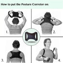 Spine Posture Corrector Protection Back Shoulder Posture Correction Band Humpback Back Pain Relief Corrector Brace
