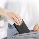 Delux MF10 Foldable Keyboard and Mouse Set Ultra Slim Wireless bluetooth Keyboard & Mouse Combo 120days Standby Magnetic Closure for PC Laptop Computer Monitor