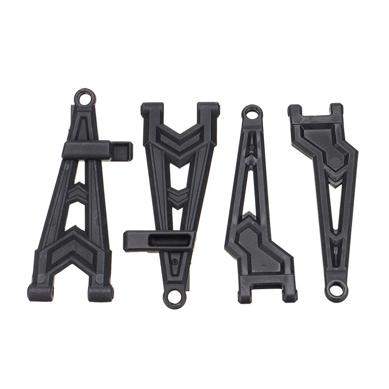 4PCS HBX 2996A 1/10 RC Car Parts Suspension Upper Lower Arm Left Right Front/Rear Vehicles Models Spare Accessories T2006T/T2007