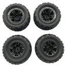 4PCS Upgraded Tires Wheels for Wltoys 144010 MJX 16208 16209 16210 SCY MNRC MN128 1/12 1/14 1/16 Monster Truck RC Cars Vehicles Models Spare Parts