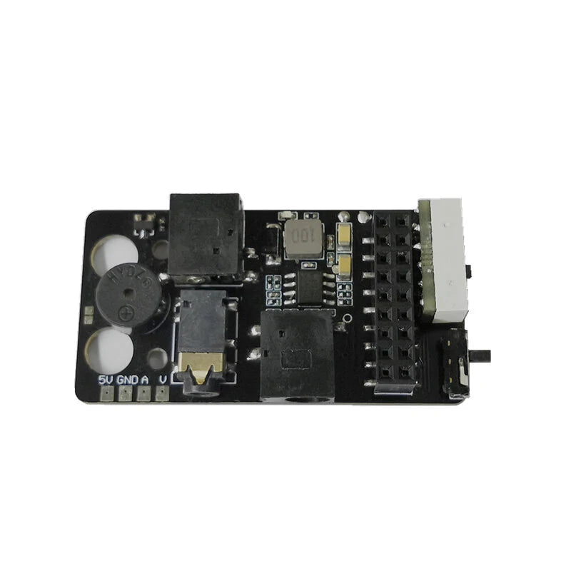 URUAV 5.8G RX PORT 3.0 PLUS Digital to Analog Receiver Board Adapter Metal Mounting Case Shell Combo with Low Voltage Alarm for DJI V1 V2 Fatshark FPV Goggles