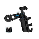 XANES 8 Claws Bicycle Phone Holder 360 Rotatable Shockproof Mobile Bracket for Motorcycle Bike Electric Vehicles