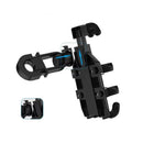 XANES 8 Claws Bicycle Phone Holder 360 Rotatable Shockproof Mobile Bracket for Motorcycle Bike Electric Vehicles