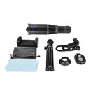 Zoom Phone Camera HD Lens 40X Long Focus Telephoto Monocular Telescope Optical Glass ED FMC BAK4 with Tripod BT Shutter