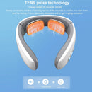 Electric Muscle Stimulation Neck Therapy Instrument 6 Modes Adjustable Intensity Ergonomic Design Portable Pain Relief Tool
