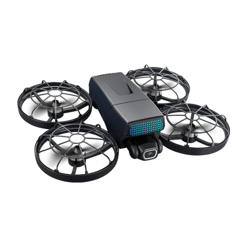 WLRC M8 WiFi FPV with Folded 4.3" LCD Screen Controller HD Camera Servo Gimbal Optical Flow Hover Brushless LED Foldable Pocket RC Drone Quadcopter RTF