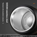 1000ml/33oz 304 Stainless Steel Portable Thermal Flask Water Bottle Cold Hot Thermos Insulated Water Bottle with Straw Use As Mobile Phone Holder