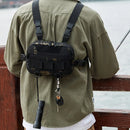 IPRee Waterproof Molle Nylon Fishing Chest Bag, Men's Tactical Bags, Climbing and Camping Backpacks, Outdoor Travel Vest, Fanny Pack