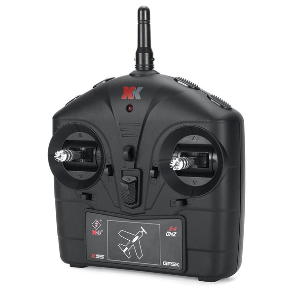 XK A300-Beech D17S 550mm Wingspan RC Airplane Spare Part 2.4GHz Radio Transmitter Remote Controller