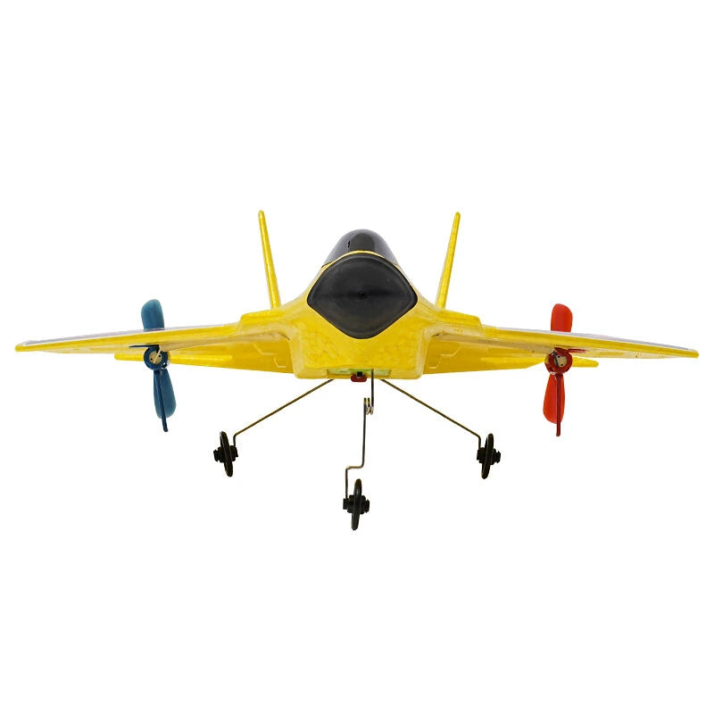 KFPLAN KF803 F22 Fighter 260mm Wingspan 2.4G 2CH EPP RC Airplane Fixed Wing RTF With LED Lights