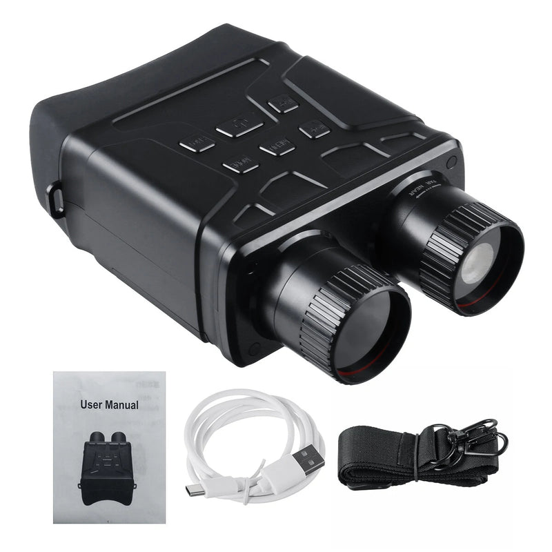 Night Vision Binoculars Device Digital Zoom Hunting Telescope 850nm 1080P HD 10X Binoculars Outdoor Day Night Dual Use 300m