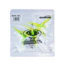 2 Pairs / 6 Pairs Gemfan 4525-3 4525 4.5 Inch 3-blades PC Propeller 1.5mm 3 Holes for Long Range RC Drone FPV Racing