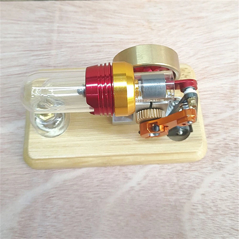 SH-010 Freestyle Piston Stirling Engine Model Science Technology Puzzle Novelty Toys