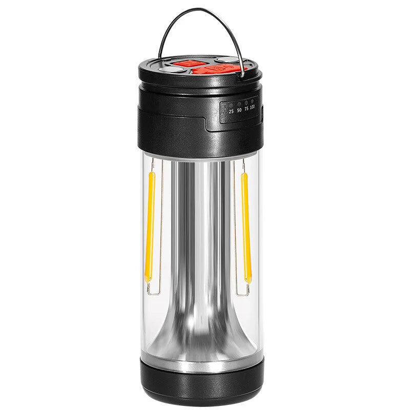 Outdoor Lighting LED Camping Light Multifunctional USB Charging Solar Tent Light Hunging Stand Lamp Lantern