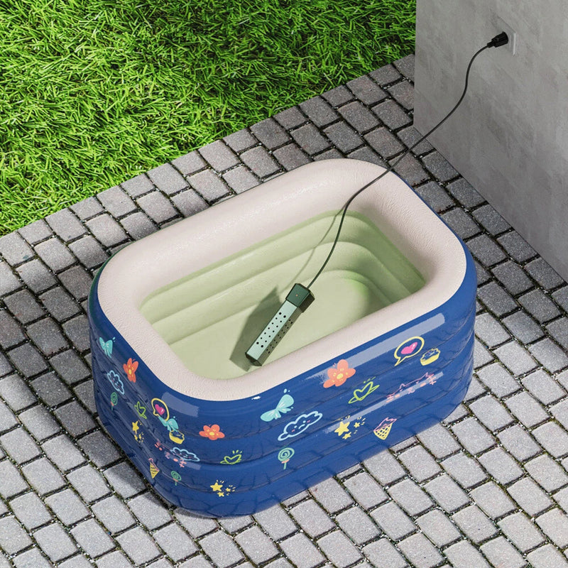 2000W 220V Floating Bucket Heater Immersion Water Heater with Thermostat Electric Water Heater High Power Water Heater
